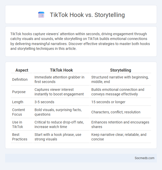 TikTok Hook vs. Storytelling - What is The Difference?