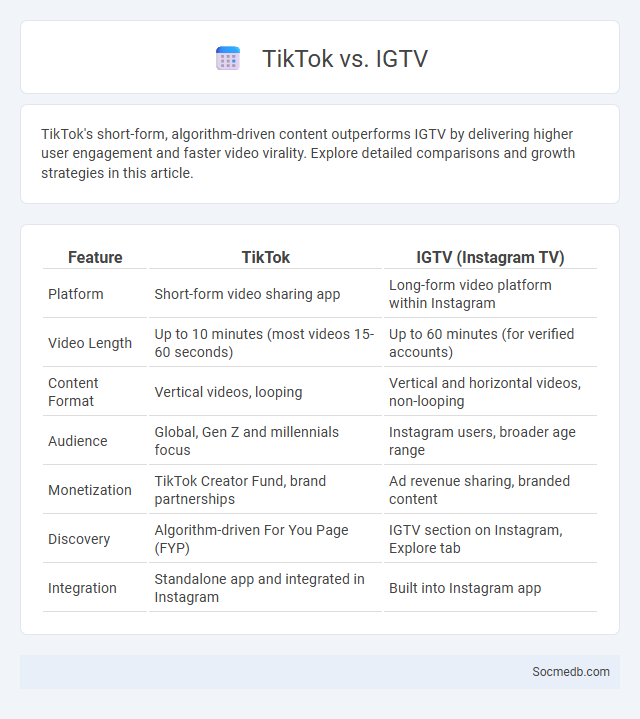 TikTok vs. IGTV - What is The Difference?