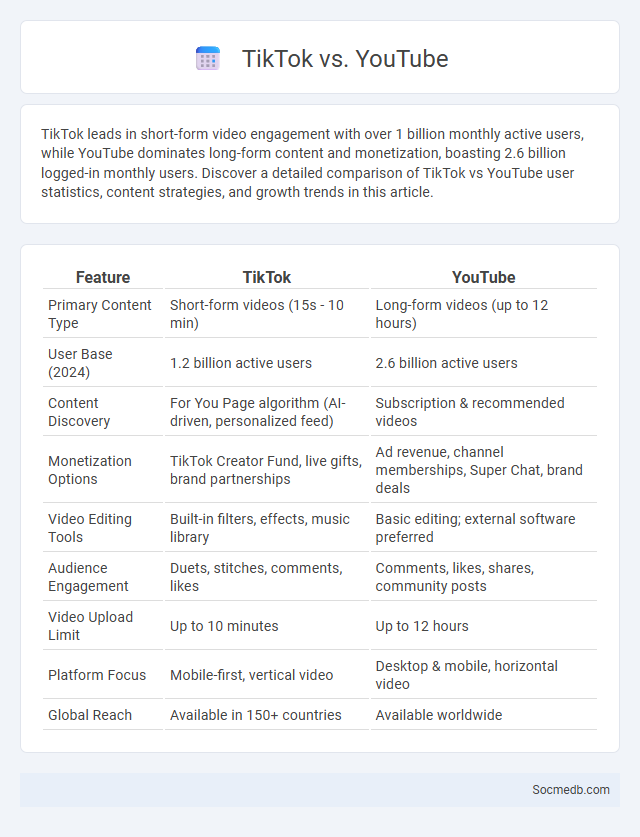 TikTok vs. YouTube - What is The Difference?