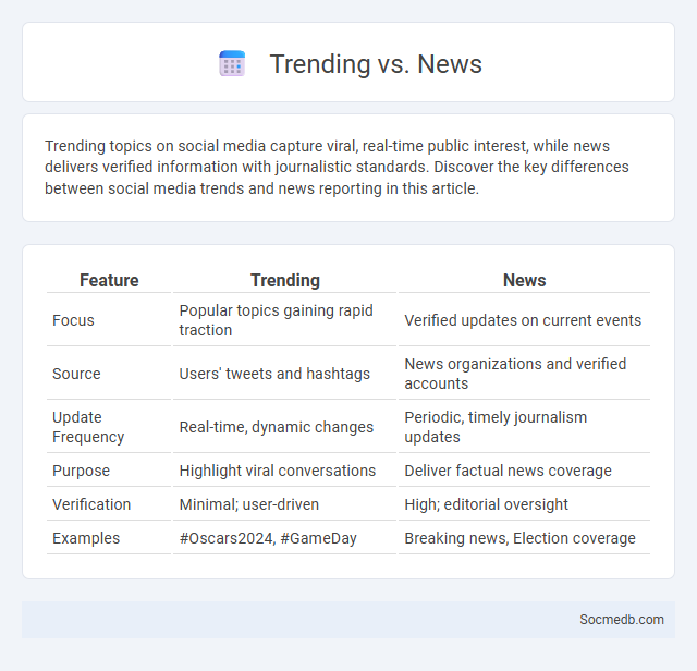 Trending vs. News - What is The Difference?