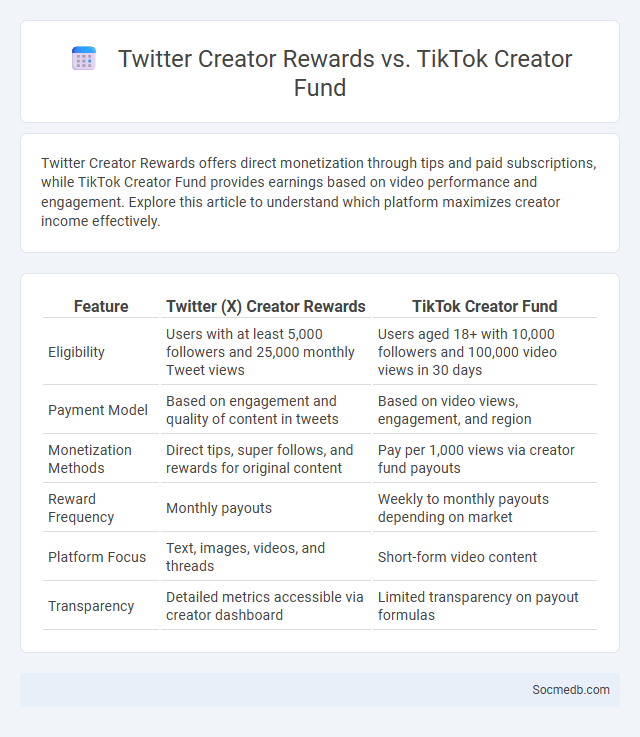 Twitter Creator Rewards vs. TikTok Creator Fund - What is The Difference?