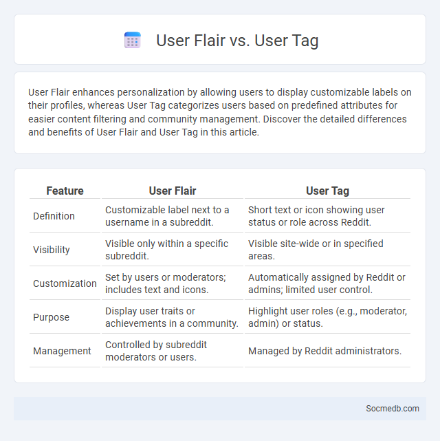 User Flair vs. User Tag - What is The Difference?