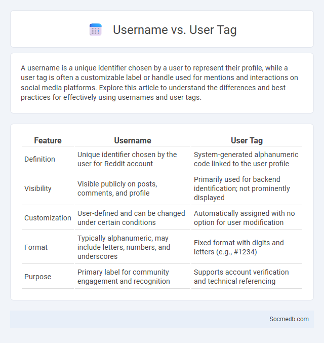 Username vs. User Tag - What is The Difference?