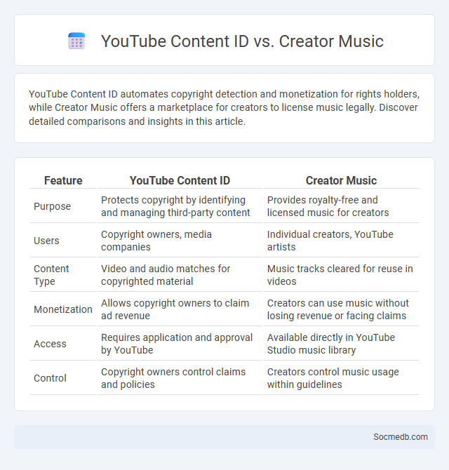 YouTube Content ID vs. Creator Music - What is The Difference?
