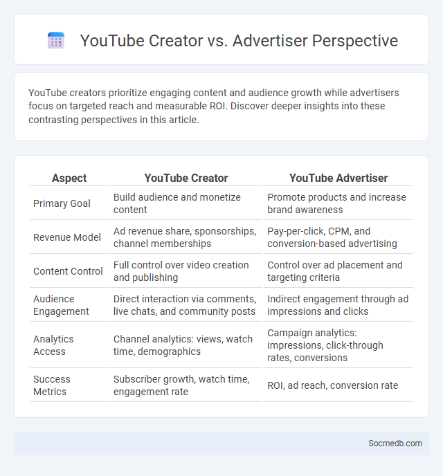 YouTube Creator vs. Advertiser Perspective - What is The Difference?