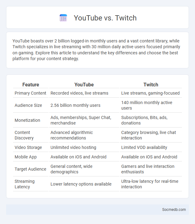 YouTube vs. Twitch - What is The Difference?