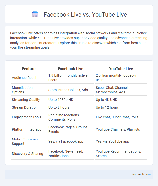 Facebook Live vs. YouTube Live - What is The Difference?