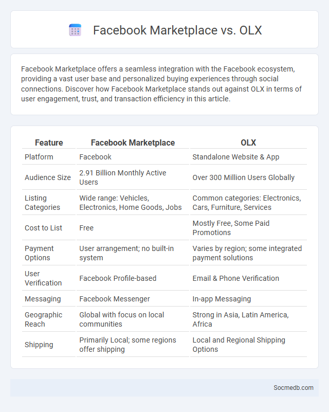 Facebook Marketplace vs. OLX - What is The Difference?