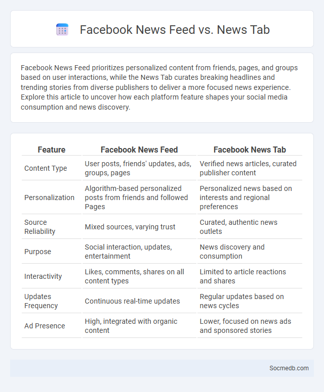 Facebook News Feed vs. News Tab - What is The Difference?