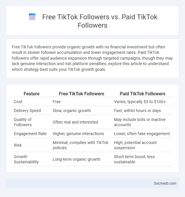 Free TikTok Followers vs. Paid TikTok Followers - What is The Difference?