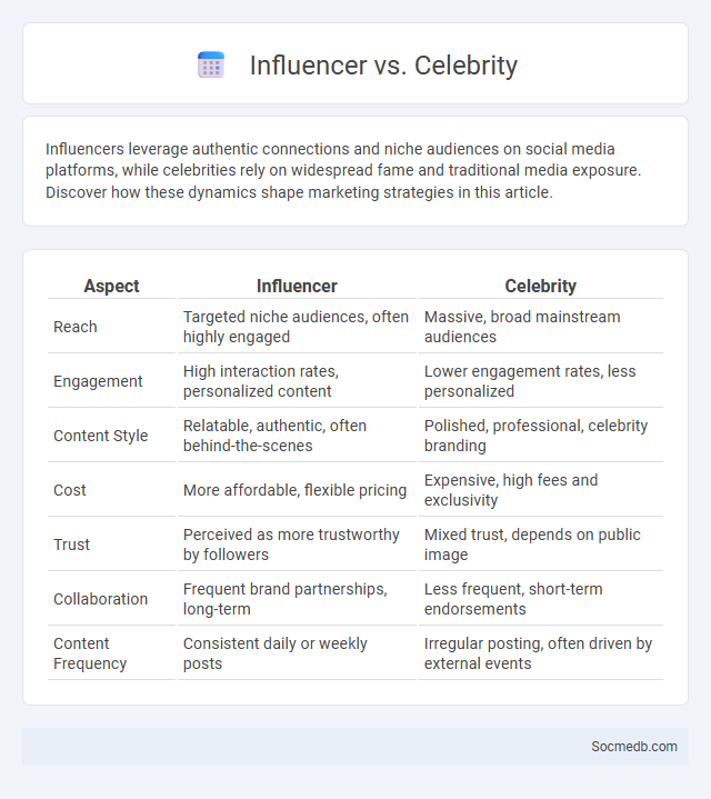 Influencer vs. Celebrity - What is The Difference?