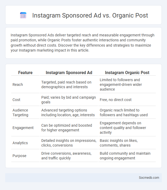 Instagram Sponsored Ad vs. Organic Post - What is The Difference?