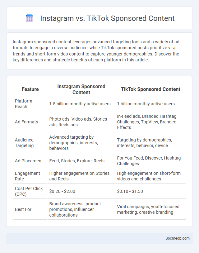 Instagram vs. TikTok Sponsored Content - What is The Difference?