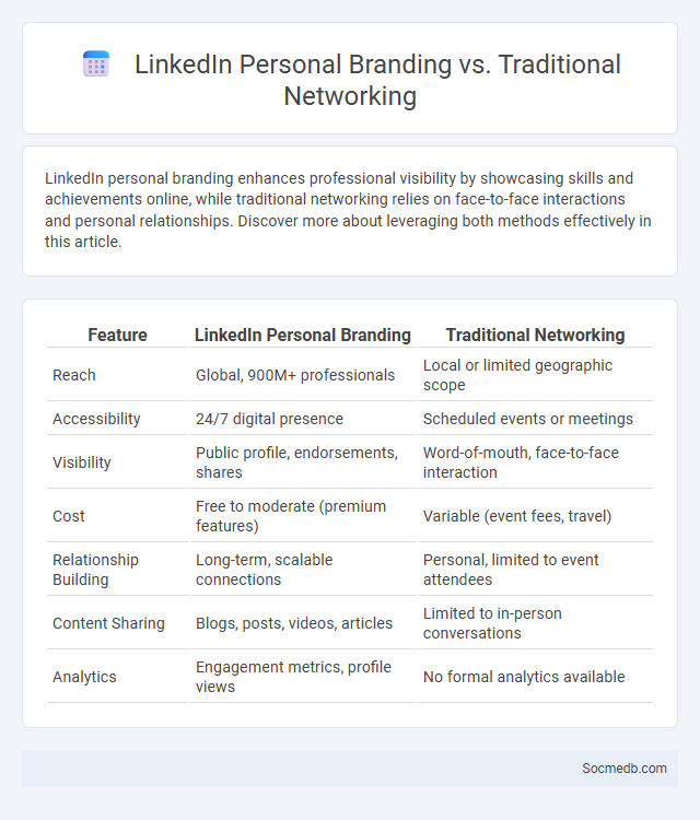 LinkedIn Personal Branding vs. Traditional Networking - What is The Difference?