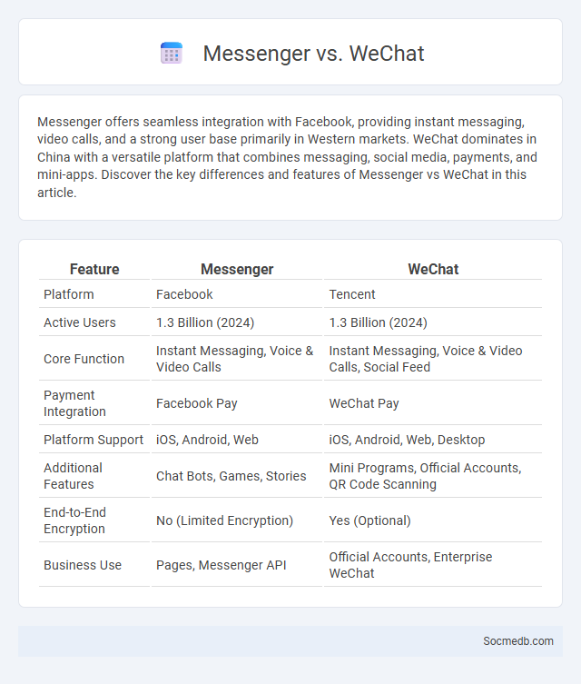 Messenger vs. WeChat - What is The Difference?