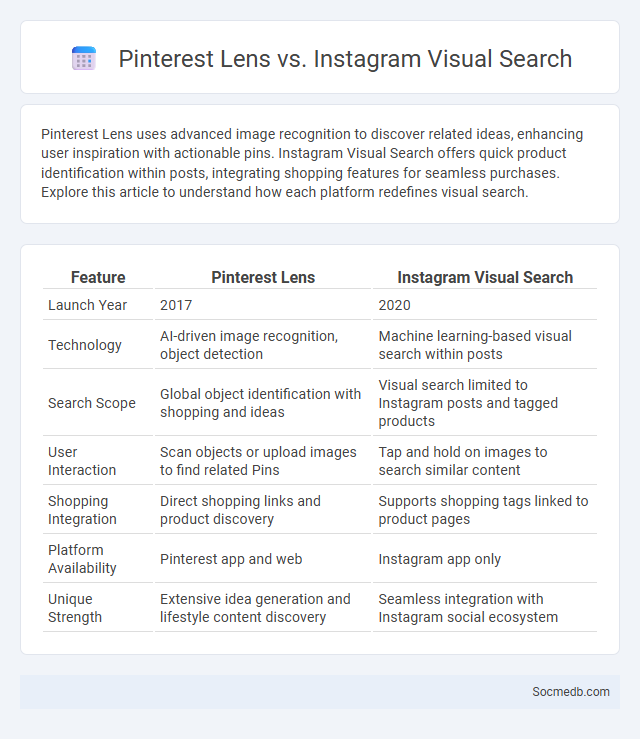Pinterest Lens vs. Instagram Visual Search - What is The Difference?