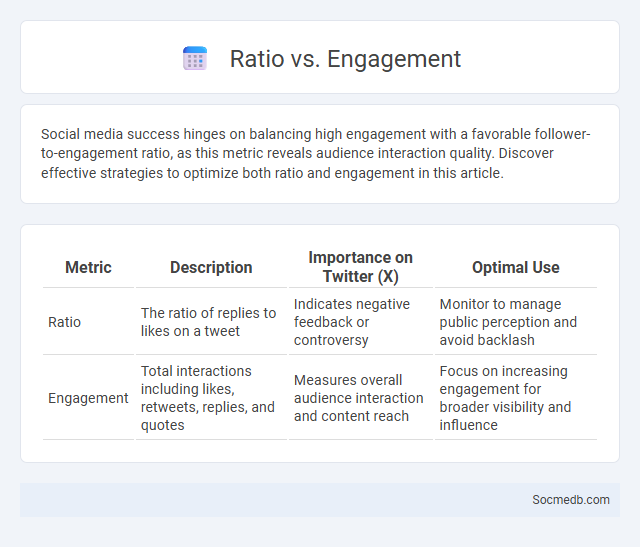 Ratio vs. Engagement - What is The Difference?