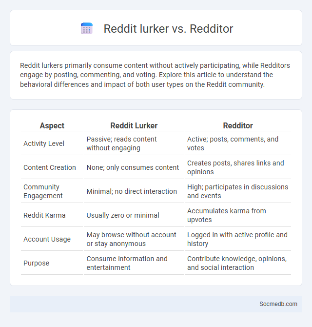 Reddit lurker vs. Redditor - What is The Difference?