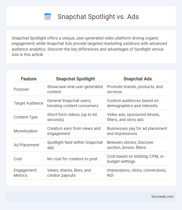 Snapchat Spotlight vs. Ads - What is The Difference?