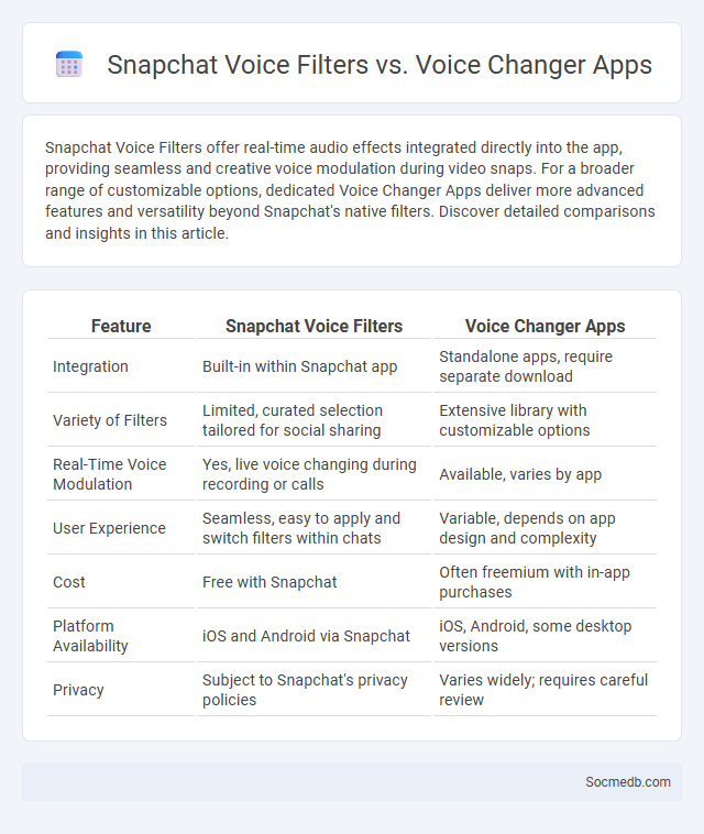Snapchat Voice Filters vs. Voice Changer Apps - What is The Difference?