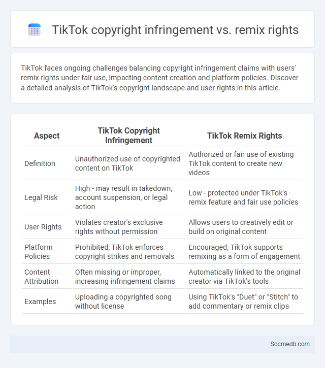 TikTok copyright infringement vs. remix rights - What is The Difference?