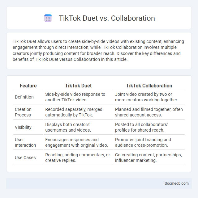 TikTok Duet vs. Collaboration - What is The Difference?