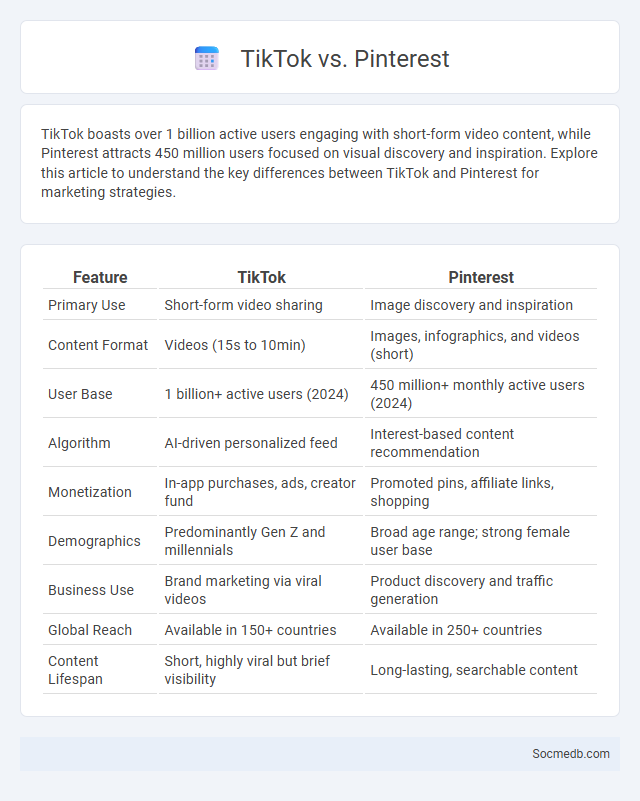 TikTok vs. Pinterest - What is The Difference?