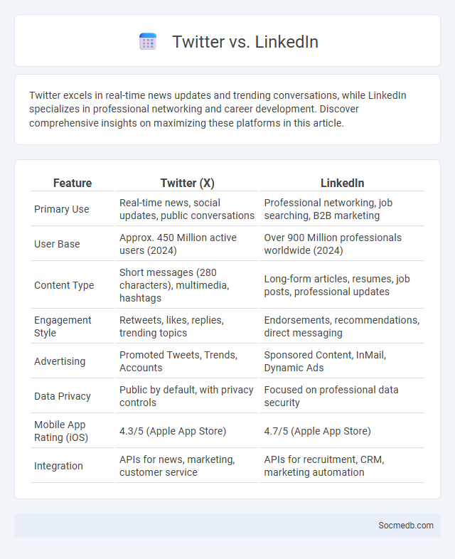 Twitter vs. LinkedIn - What is The Difference?