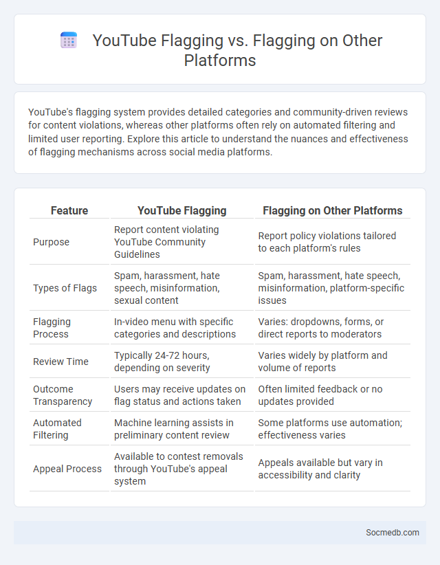 YouTube Flagging vs. Flagging on Other Platforms - What is The Difference?