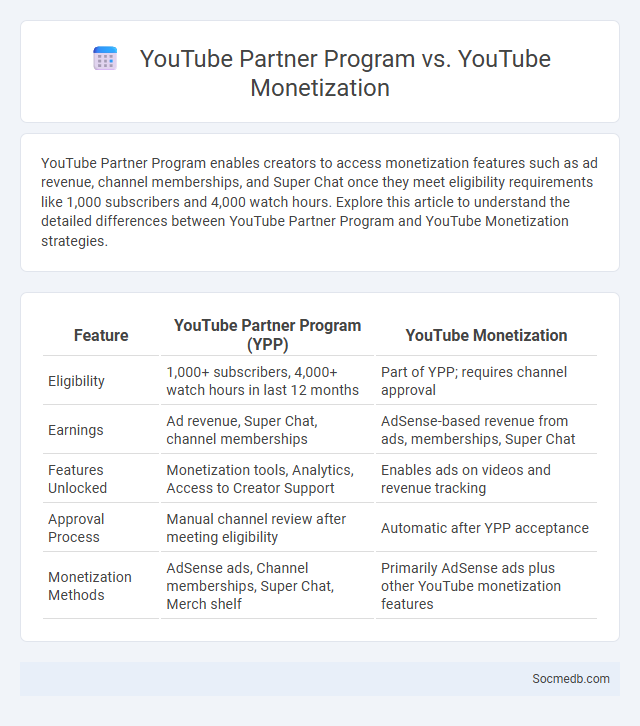 YouTube Partner Program vs. YouTube Monetization - What is The Difference?