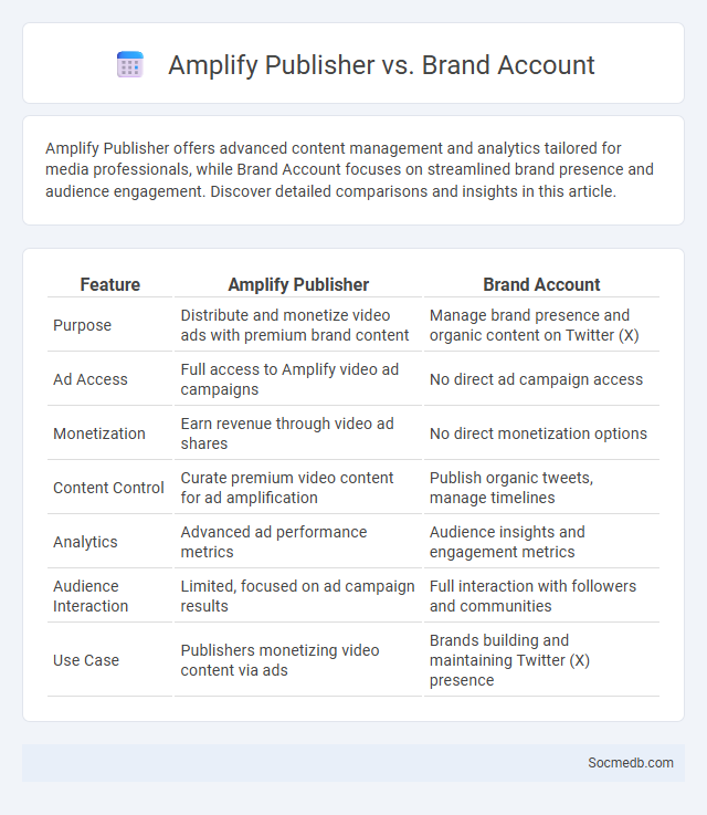 Amplify Publisher vs. Brand Account - What is The Difference?