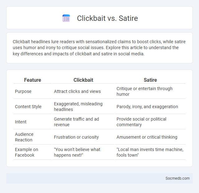Clickbait vs. Satire - What is The Difference?