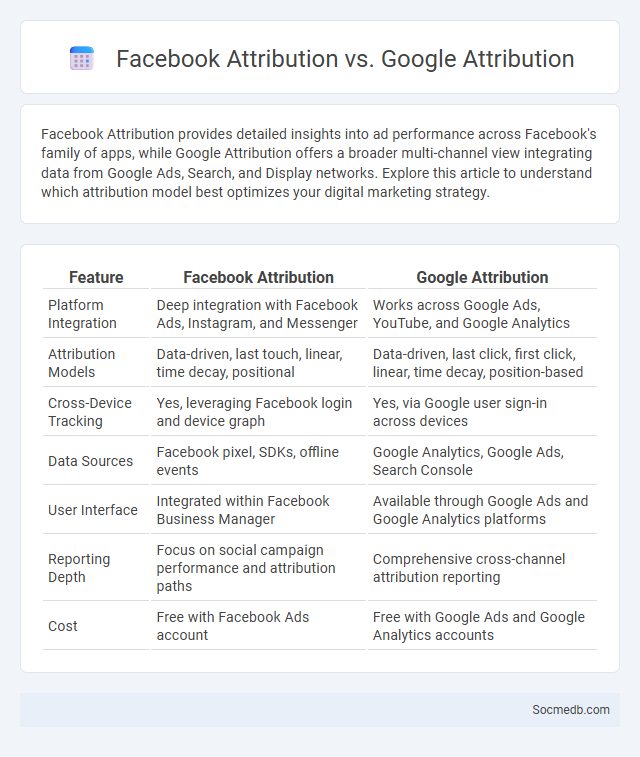 Facebook Attribution vs. Google Attribution - What is The Difference?