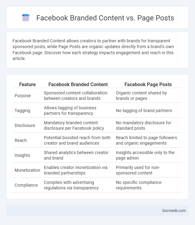 Facebook Branded Content vs. Page Posts - What is The Difference?