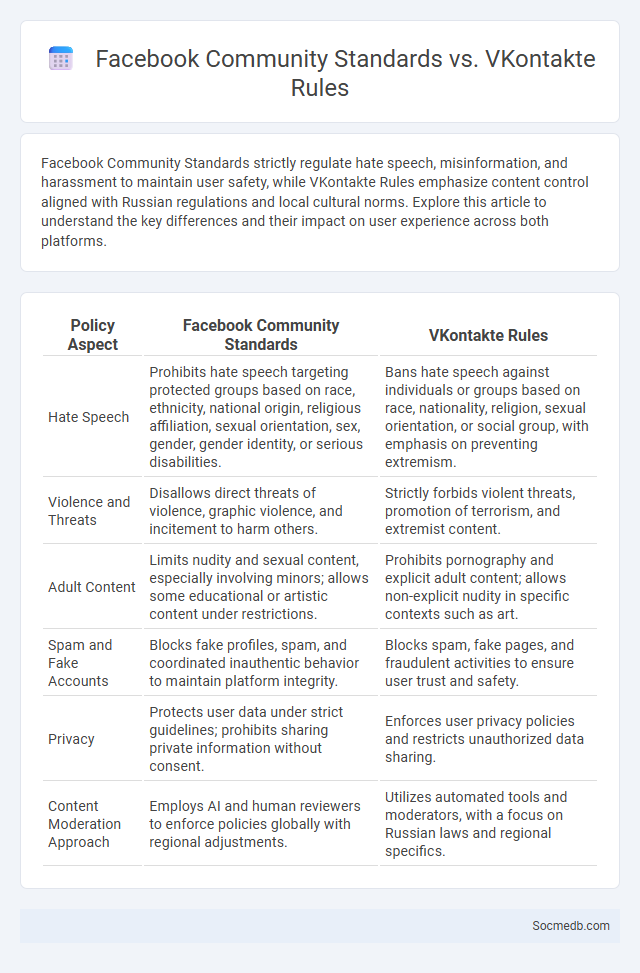 Facebook Community Standards vs. VKontakte Rules - What is The Difference?
