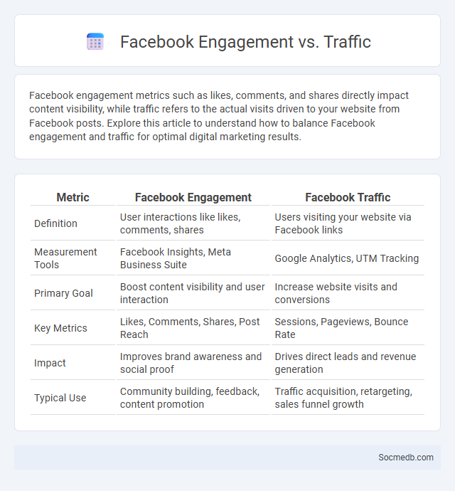Facebook Engagement vs. Traffic - What is The Difference?