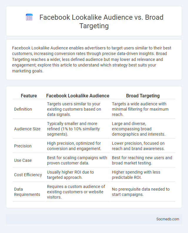 Facebook Lookalike Audience vs. Broad Targeting - What is The Difference?