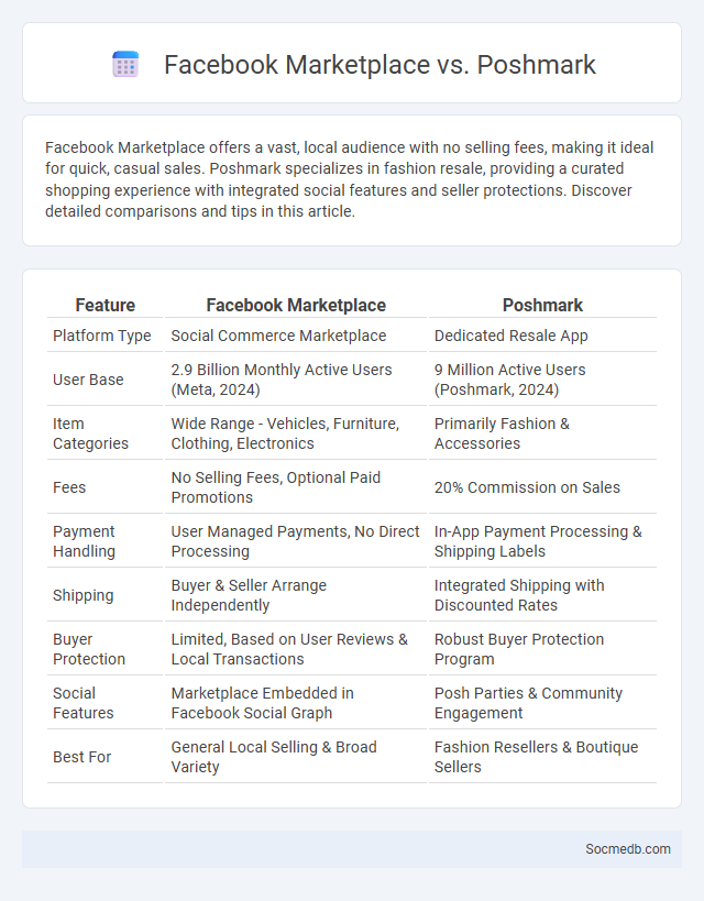Facebook Marketplace vs. Poshmark - What is The Difference?
