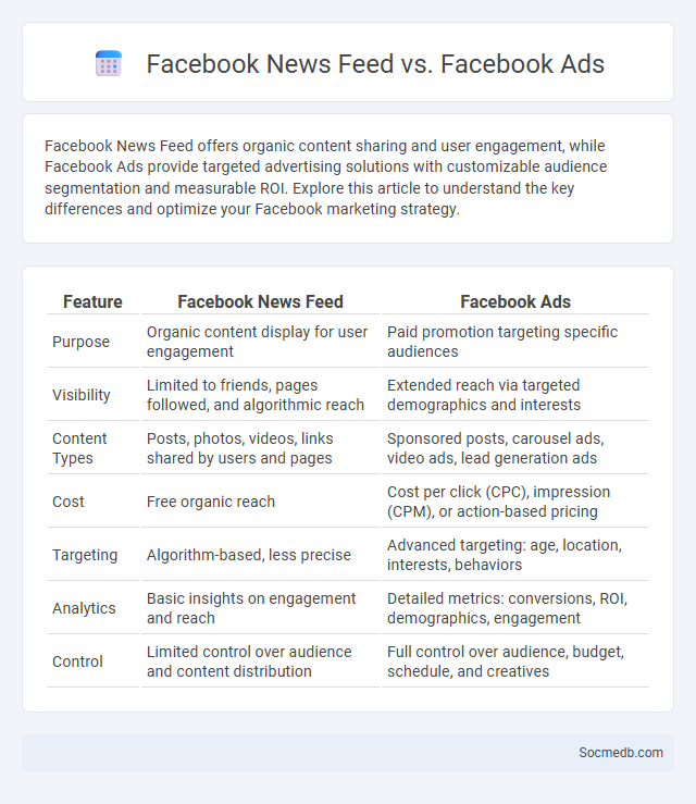 Facebook News Feed vs. Facebook Ads - What is The Difference?