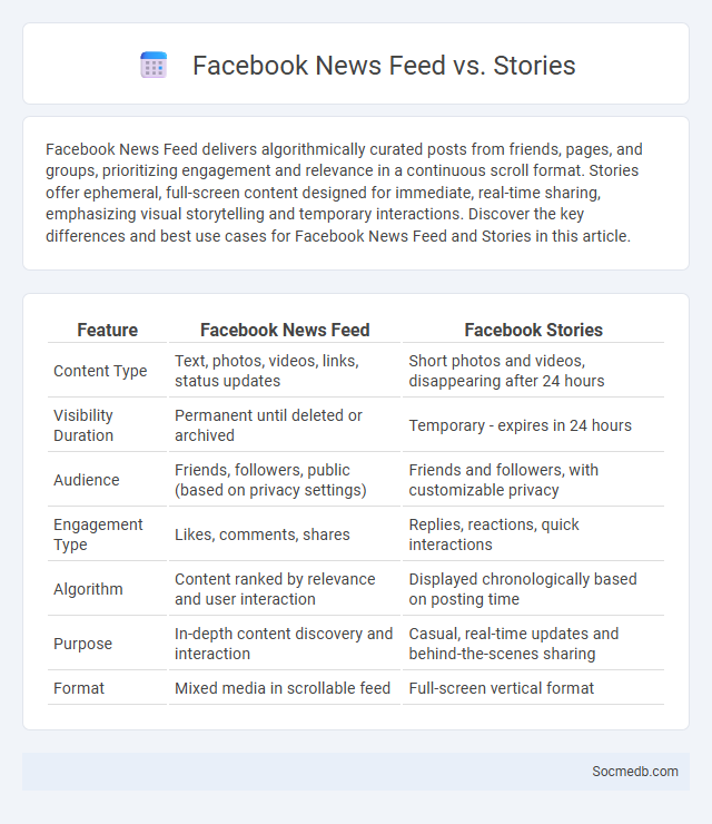 Facebook News Feed vs. Stories - What is The Difference?