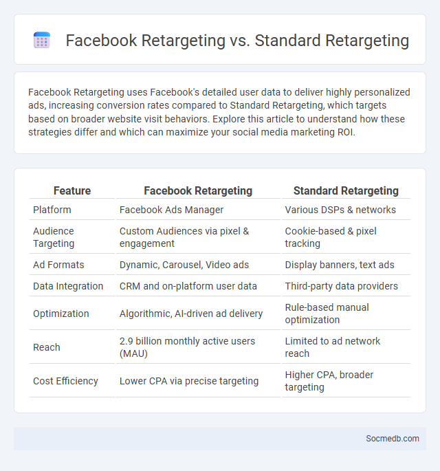 Facebook Retargeting vs. Standard Retargeting - What is The Difference?