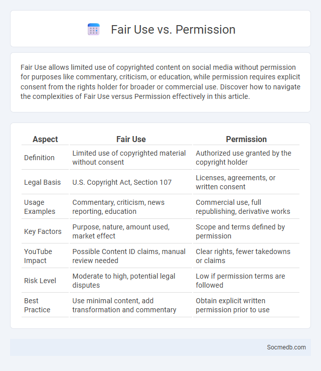 Fair Use vs. Permission - What is The Difference?