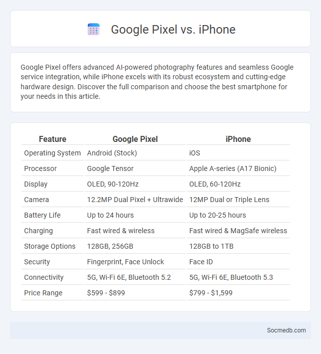 Google Pixel vs. iPhone - What is The Difference?