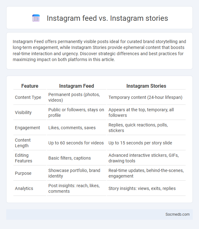 Instagram feed vs. Instagram stories - What is The Difference?