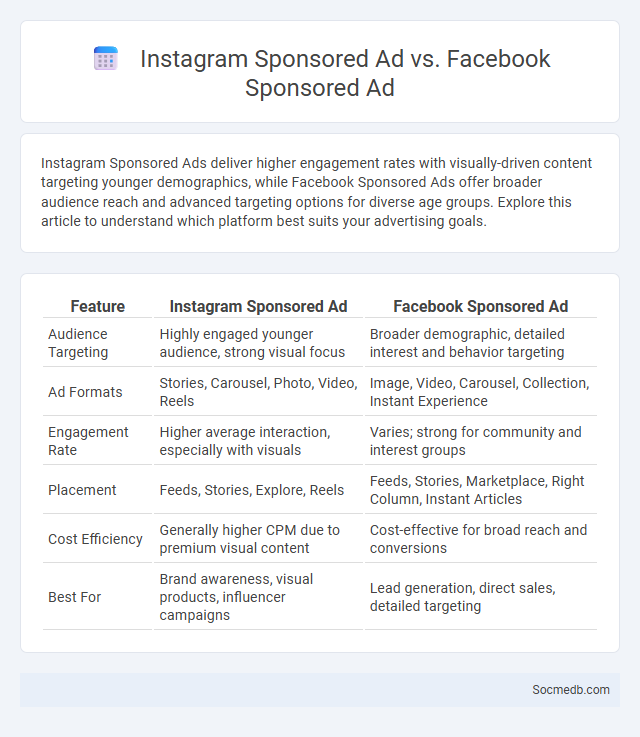 Instagram Sponsored Ad vs. Facebook Sponsored Ad - What is The Difference?