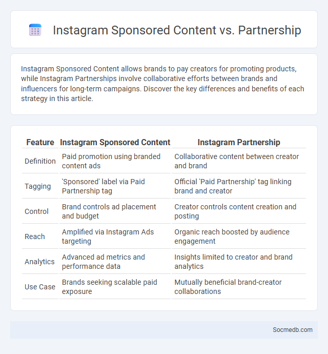 Instagram Sponsored Content vs. Partnership - What is The Difference?