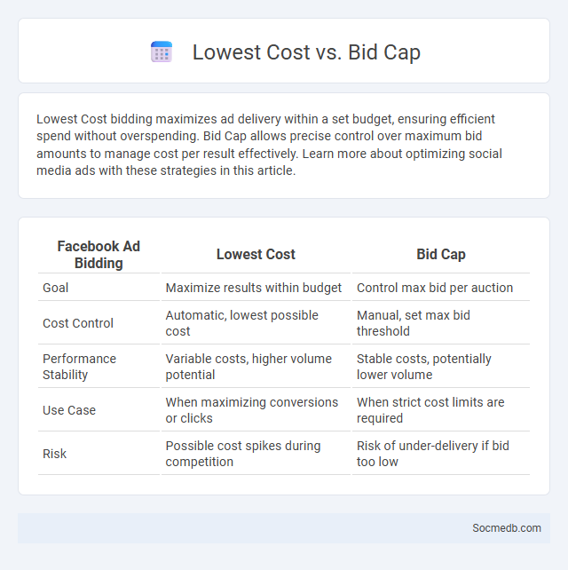 Lowest Cost vs. Bid Cap - What is The Difference?