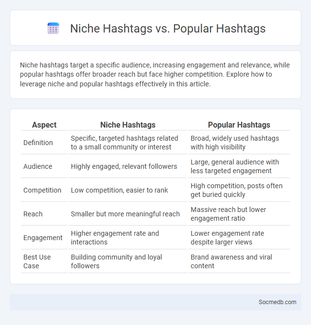 Niche Hashtags vs. Popular Hashtags - What is The Difference?