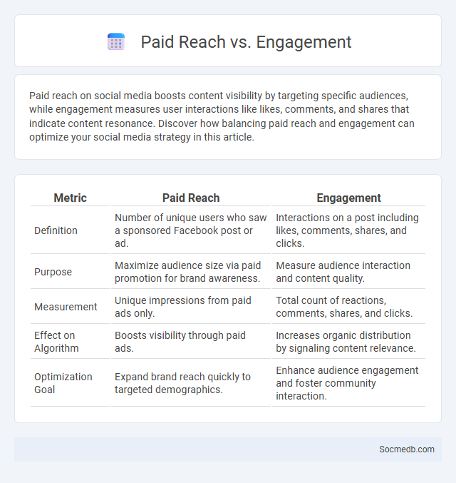 Paid Reach vs. Engagement - What is The Difference?