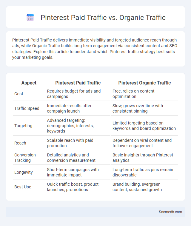 Pinterest Paid Traffic vs. Organic Traffic - What is The Difference?